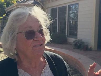 Elderly couple battles flames, saves their home from the LA fires