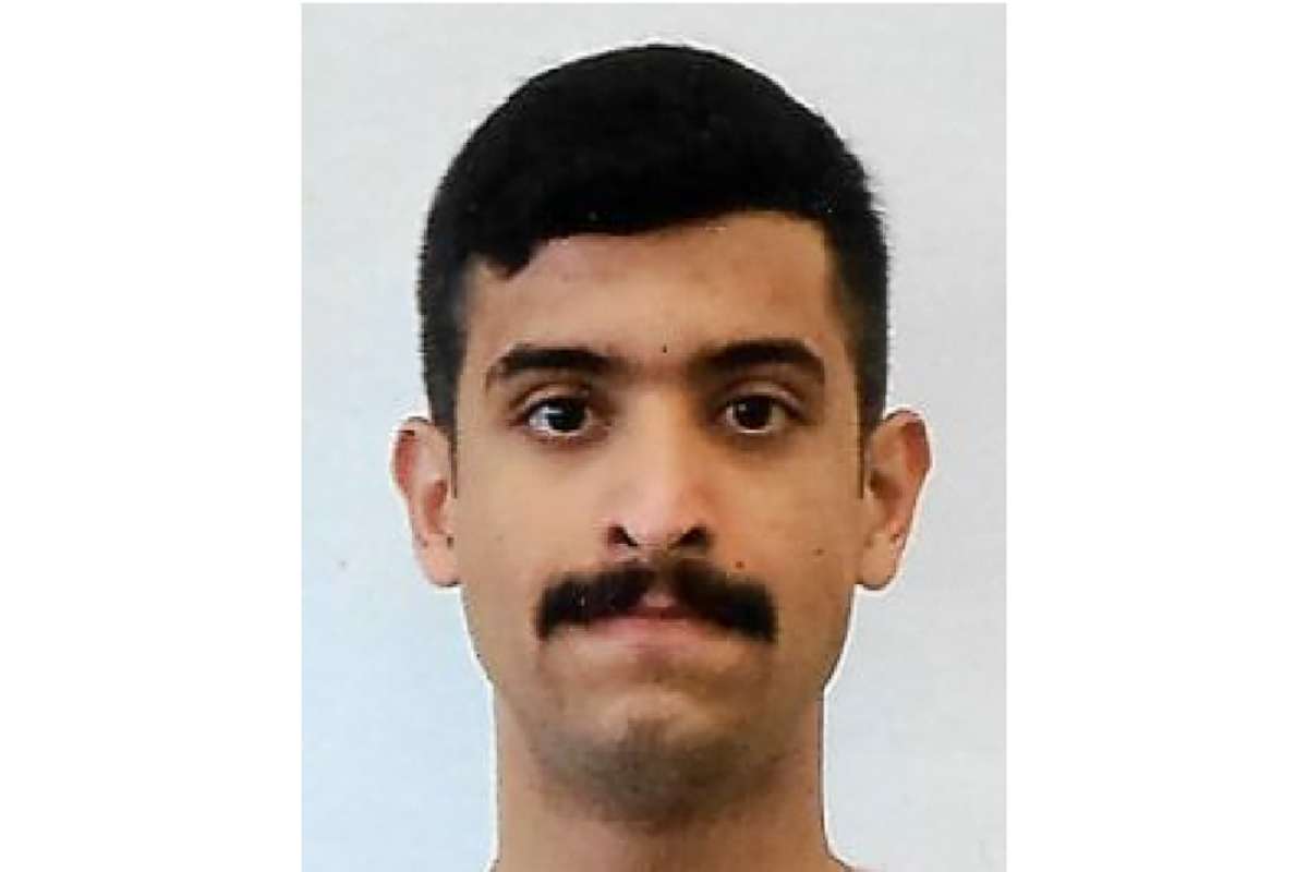 PHOTO: This handout photo released on December 7, 2019 by the Federal Bureau of Investigation (FBI) shows the NAS Pensacola shooter identified as 21-year-old 2nd LT in the Royal Saudi Air Force Mohammed Alshamrani.