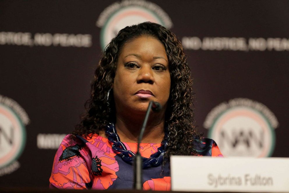 PHOTO: In this April 3, 2019, file photo, Sybrina Fulton participates in a panel at the National Action Network Convention in New York.
