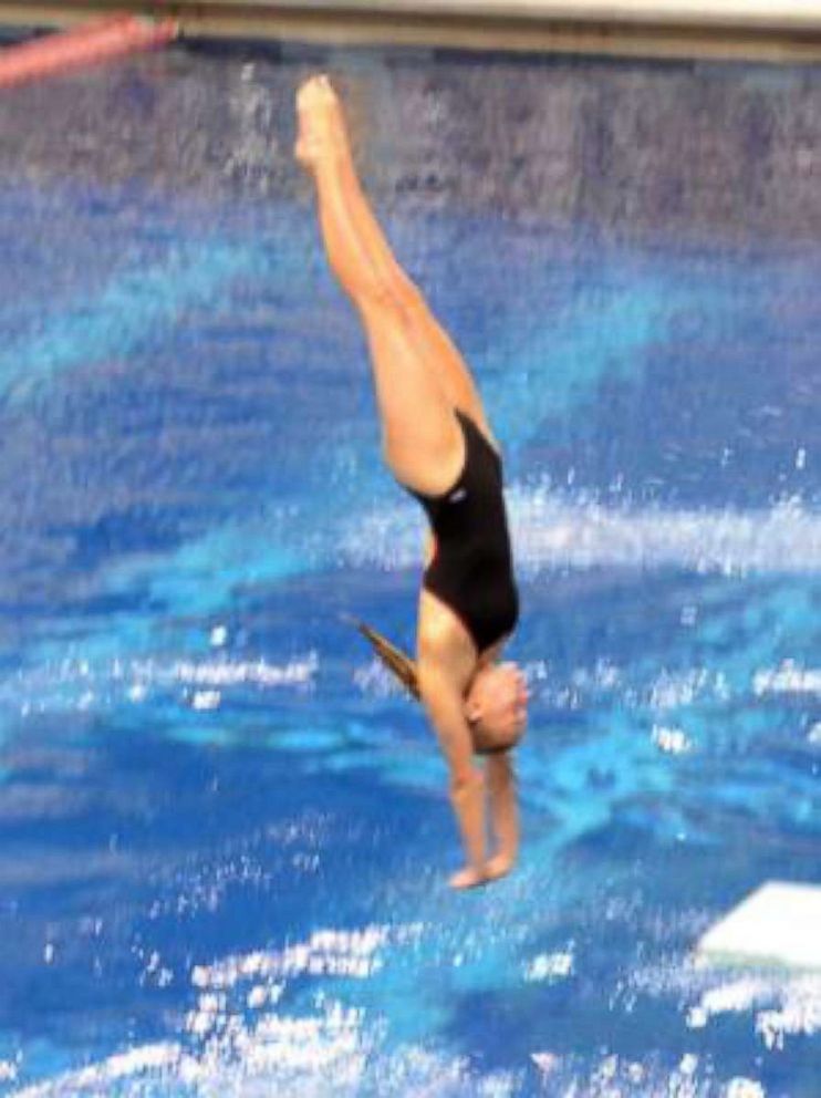 PHOTO: Sydney Galleger, 17, a high school junior, was a diver on the school's swim team.