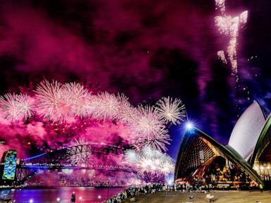 Follow New Year's Eve 2025 celebrations around the world