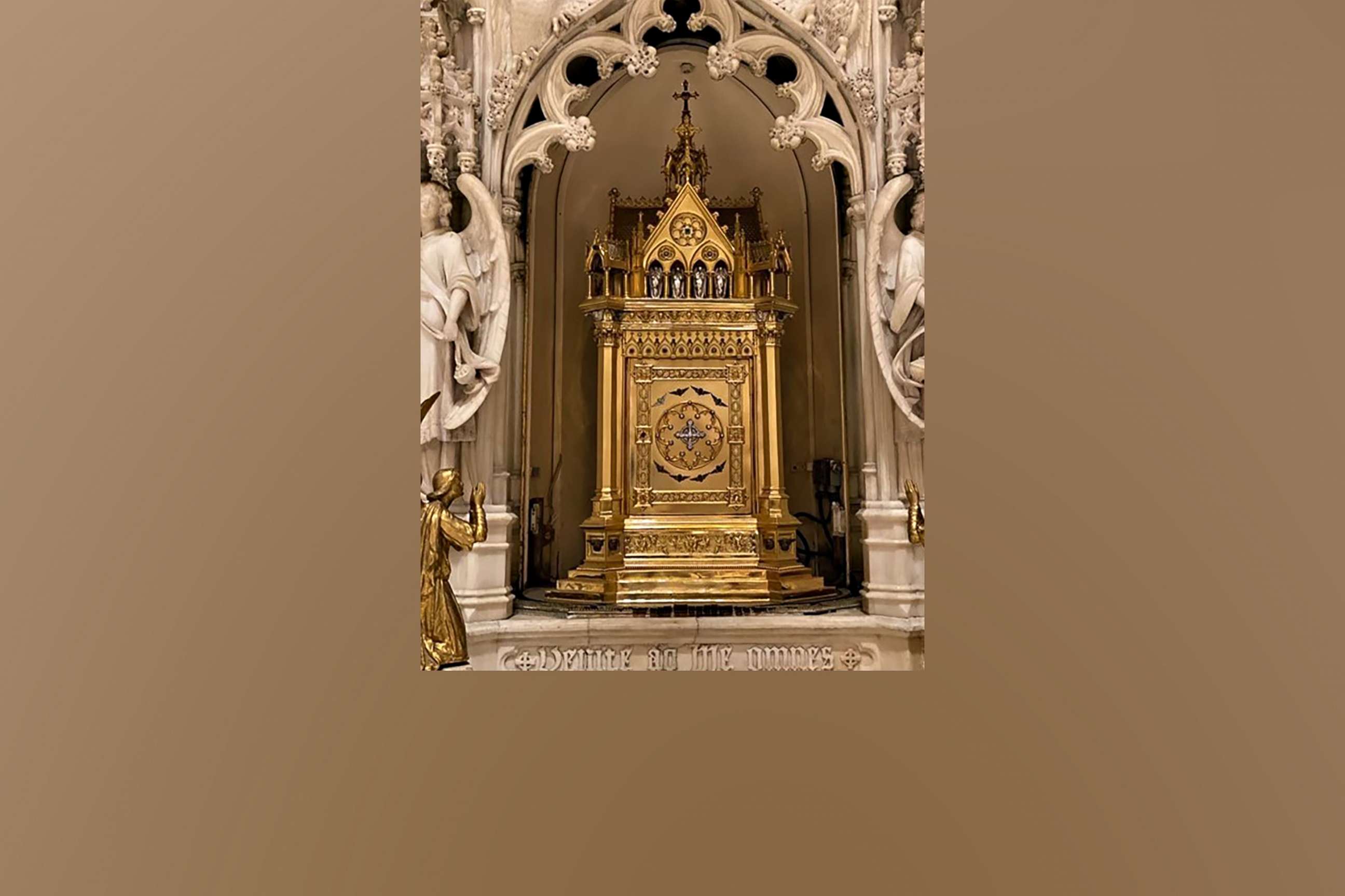 PHOTO:A $2 million tabernacle, seen in this undated photo from the New York Police Dept., was stolen from the Saint Augustine Roman Catholic Church on Friday, May 27, 2022.