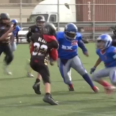 A California bill moving through the legislature could ban youth tackle football for children under age 12.