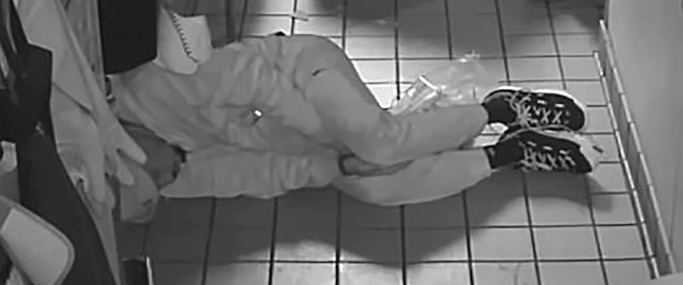 PHOTO: Police in Georgia are asking the public to help identify a man who prepared food and napped during a burglary at a local Taco Bell in Lawrenceville, Ga., on Dec. 25, 2019.