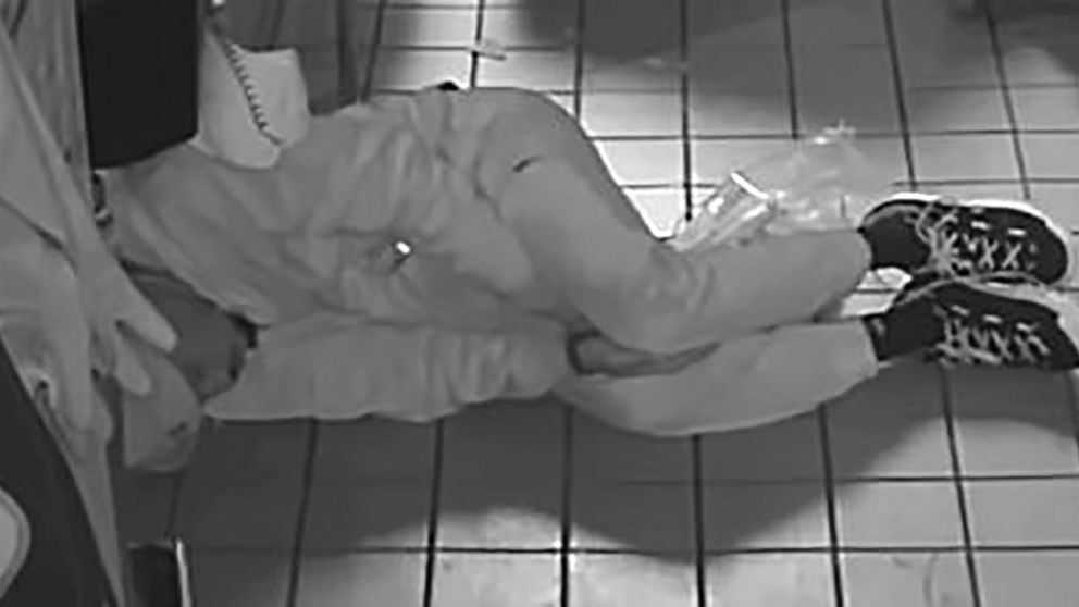 PHOTO: Police in Georgia are asking the public to help identify a man who prepared food and napped during a burglary at a local Taco Bell in Lawrenceville, Ga., on Dec. 25, 2019.