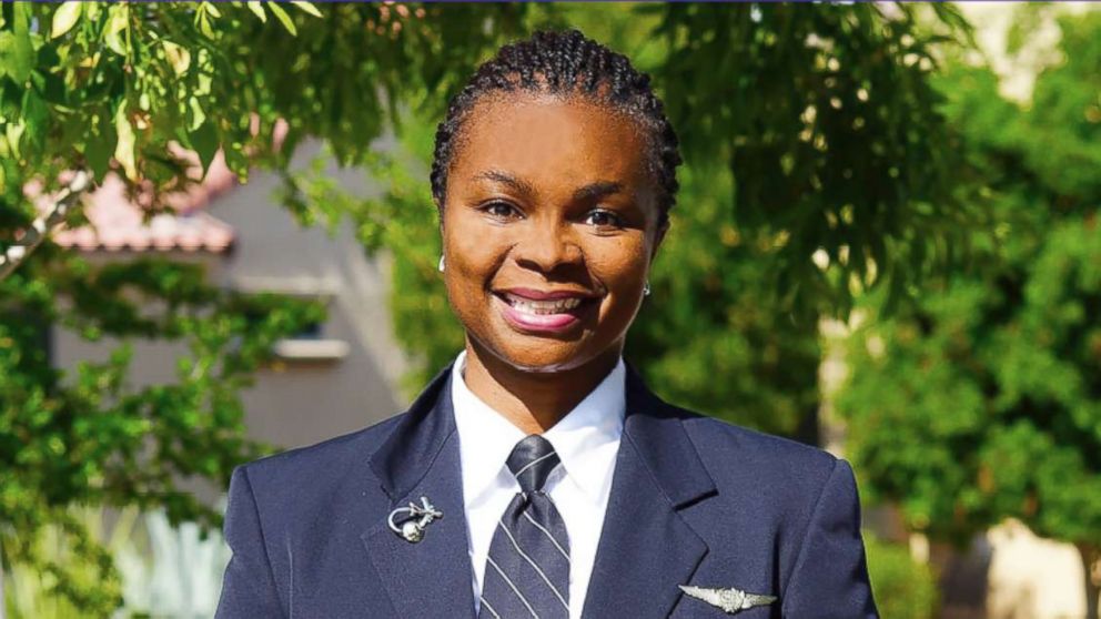 PHOTO: FedEx posted this image of Tahirah Brown, FedEx's first African American female pilot, on their website, in this undated photo.