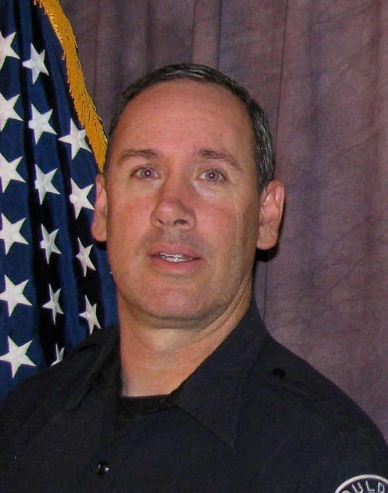 PHOTO: Handout photo of Police Officer Eric Talley, who was among several people killed in Monday's mass shooting at King Soopers grocery in Boulder, Colo. on March 22, 2021.