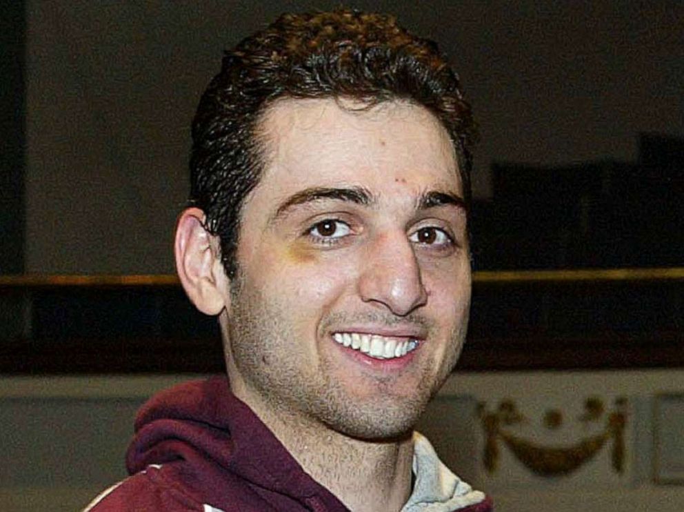 PHOTO: In this February 17, 2010 file photo, Tamerlan Tsarnaev smiles after accepting the trophy for winning the 2010 New England Golden Gloves Championship in Lowell, Mass.