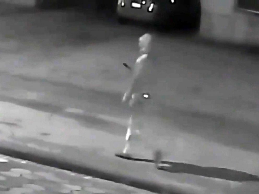 PHOTO: A surveillance video of a person of interest is shown here from Tampa Bay Police Department.