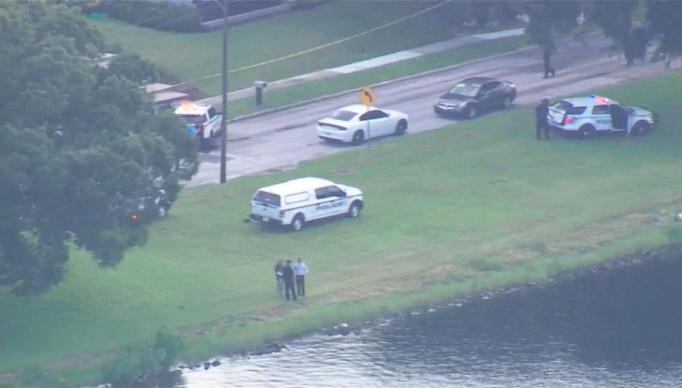 PHOTO: Police discovered an unconscious child submerged in Hillsborough River on Aug. 2, 2018, in Tampa, Fla.