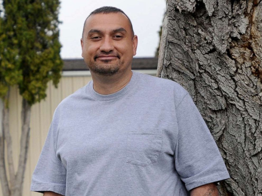 PHOTO:Chris Tapp poses for a portrait in front of his home in Idaho Falls, Idaho, April 20, 2017.