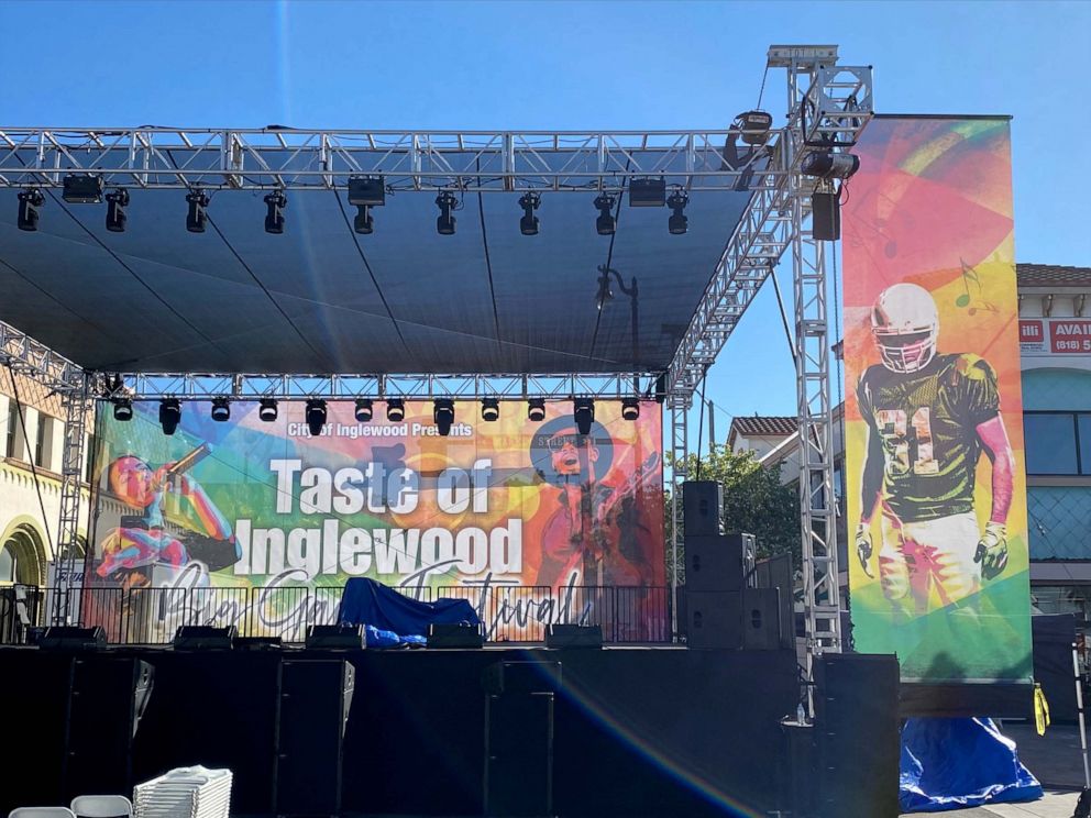 PHOTO: The Taste of Inglewood highlights Black-owned businesses in Inglewood, California.