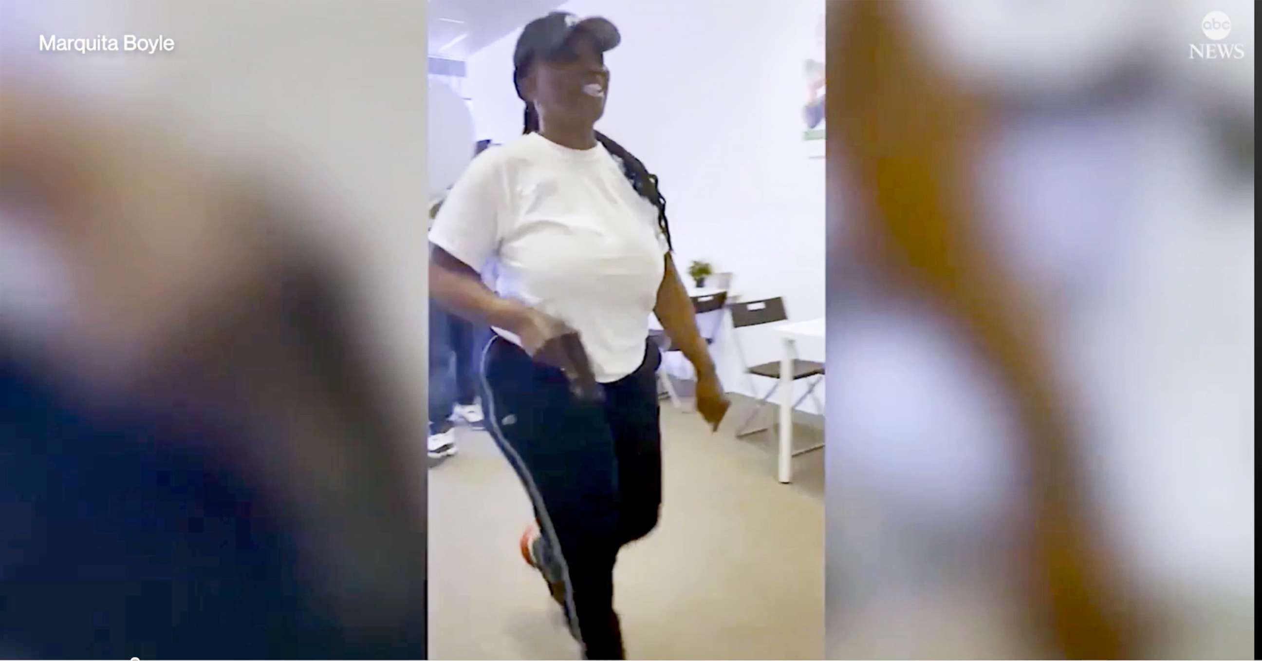 PHOTO: Tax preparer Latunya Wright has been arrested after being caught on video allegedly pulling a gun on customer in Houston, March 26, 2021.