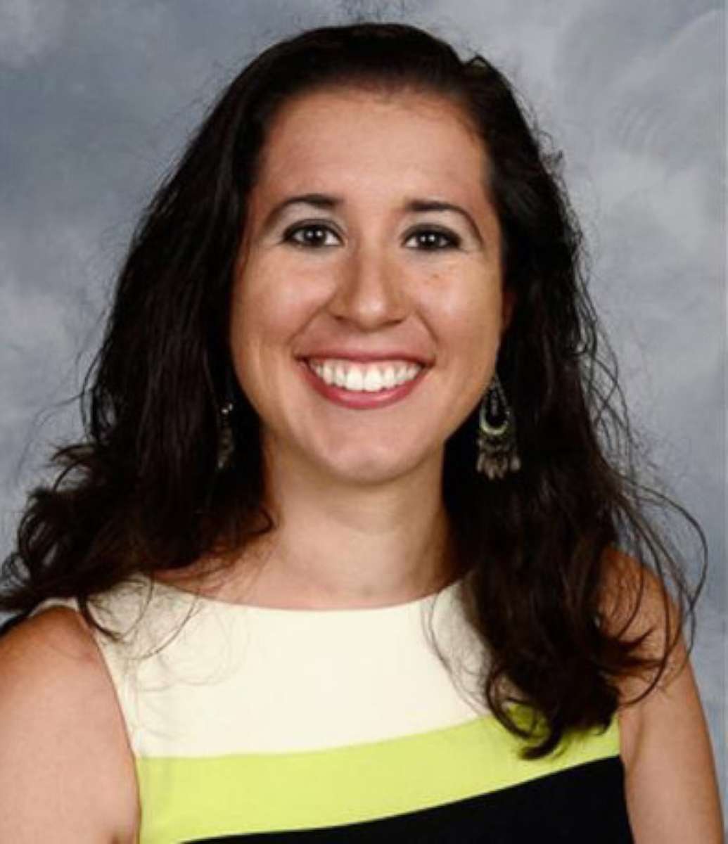 PHOTO: Dayanna Volitich in a photo from Crystal River Middle School where she worked as social studies teacher.  