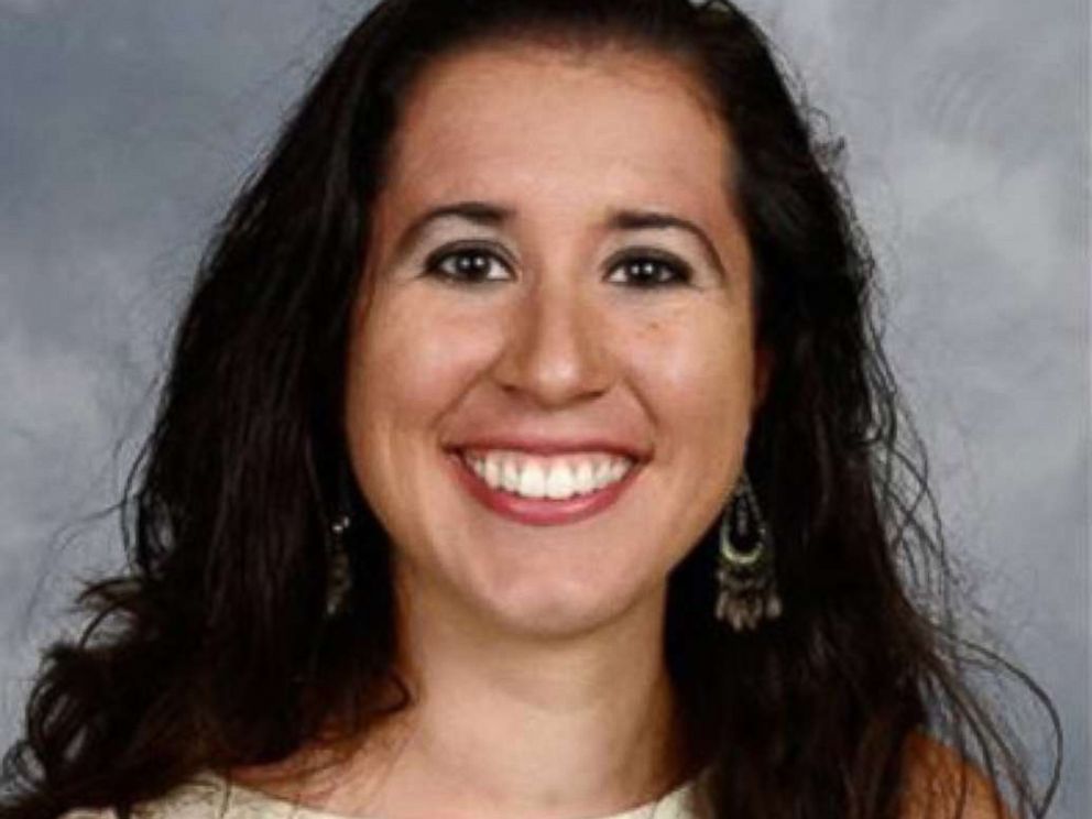 PHOTO: Dayanna Volitich in a photo from Crystal River Middle School where she worked as social studies teacher.