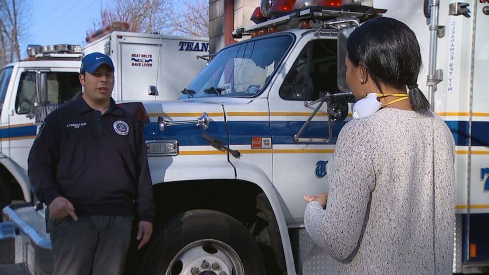 PHOTO: Capt. Jacob Finkelstein of the Teaneck Volunteer Ambulance Corps in New Jersey said the group had never seen anything like the COVID-19 pandemic.