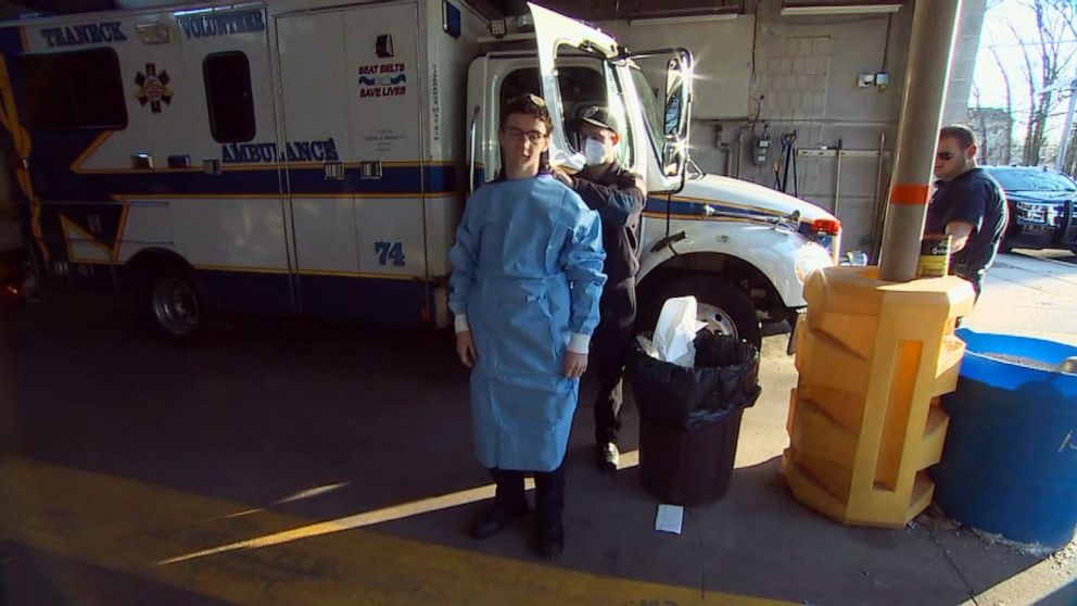 PHOTO: Teaneck Volunteer Ambulance Corps in New Jersey, which has 120 active members, is now down to 40-50, Eric Orgen told ABC News.