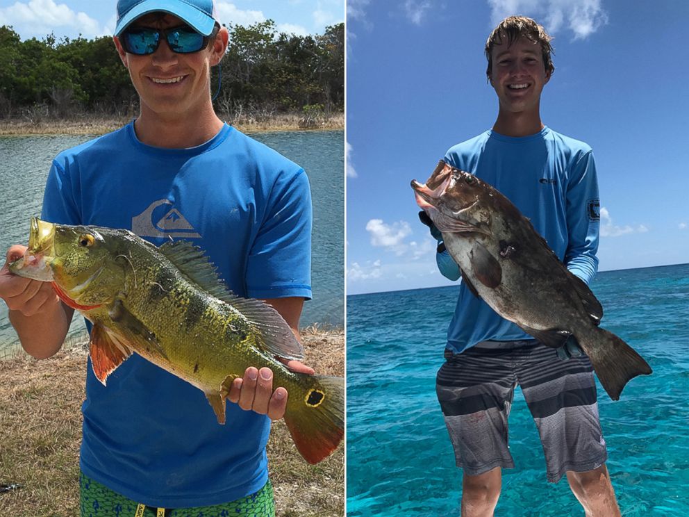 PHOTO: Will Coffin, 18, and Mason Baker, 17, have lived in the Florida Keys for their whole lives and are avid fishermen and boaters, they said. 