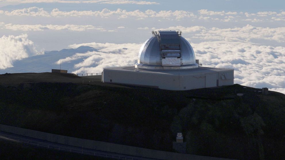 PHOTO: A telescope at the summit of Mauna Kea, Hawaii's tallest mountain, July 14, 2019. 