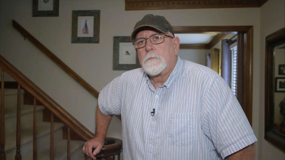 PHOTO: Dick Tench talks about being shot in his home on June 14, 2019, after a Greenville County Sheriff's Deputy, responding to his home for a medical alert, ending up shooting him three times through the front door.