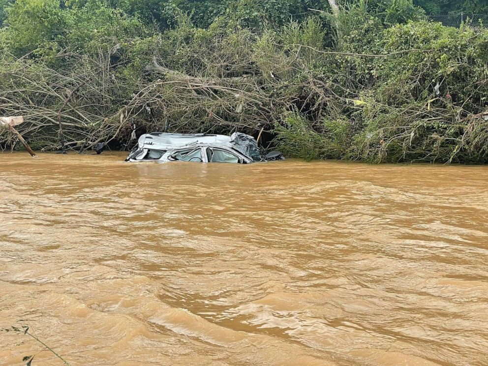 PHOTO: At least 10 people were killed in Humphreys County, Tenn., on Saturday, Aug. 21, 2021, as major flooding swept through the region.