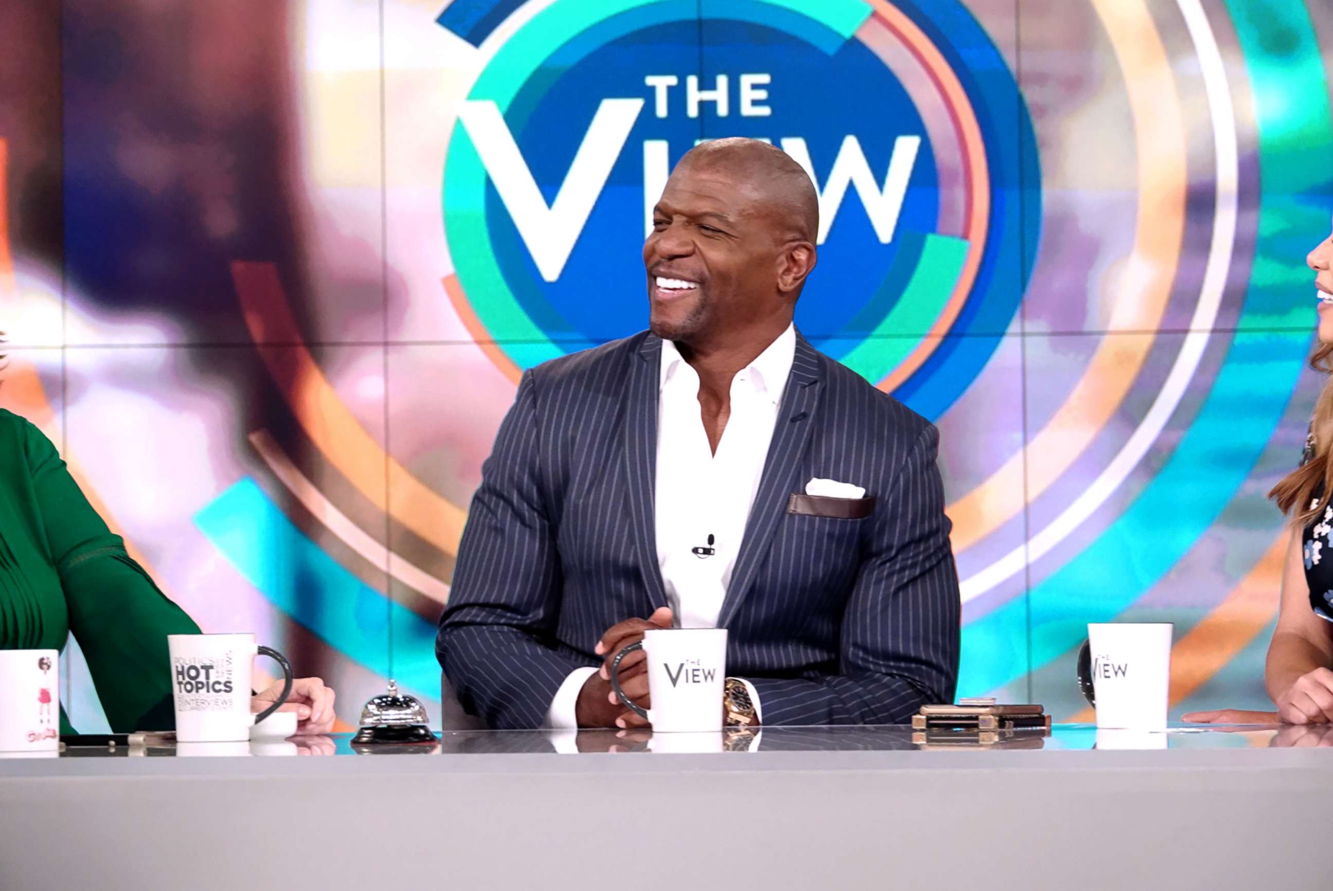 PHOTO: Terry Crews shares the secret to his successful marriage with "The View" on June 26, 2019.