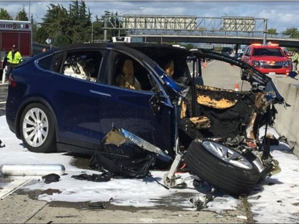 Tesla car was on autopilot prior to fatal crash in California, company