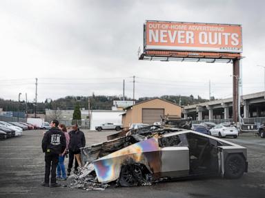 Tesla vehicles vandalized across US since Musk began White House role