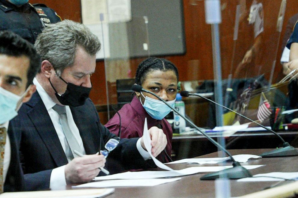 PHOTO: Rashaun Weaver appears in court for sentencing for the death of Tessa Majors in New York, Jan. 19, 2022.