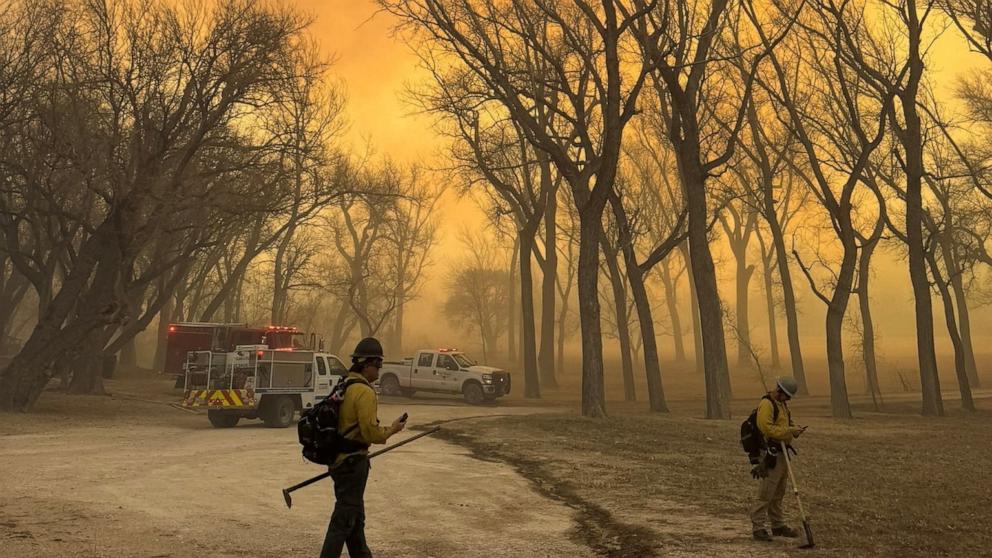 'Devastating' Texas wildfires spark disaster declaration, nuclear plant ...