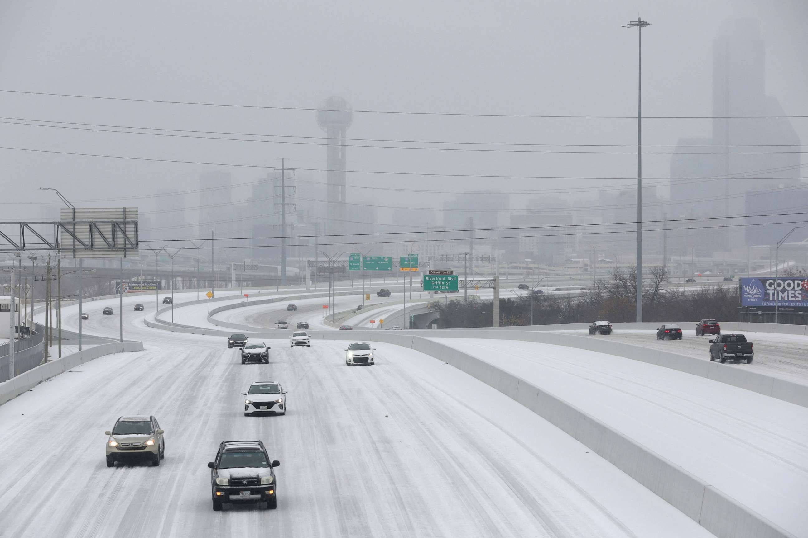 Ice Storm Slams Texas