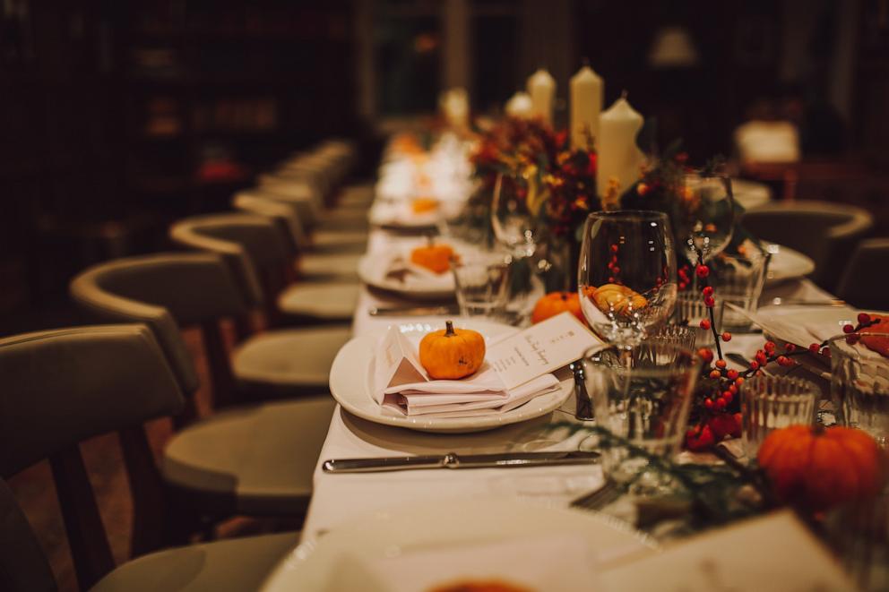 PHOTO: Thanksgiving dinner in an undated stock photo.