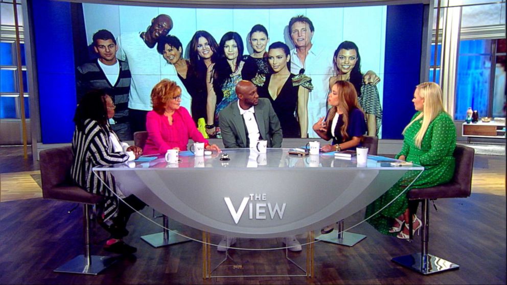 PHOTO: Lamar Odom joins the co-hosts of "The View," May 28, 2019.