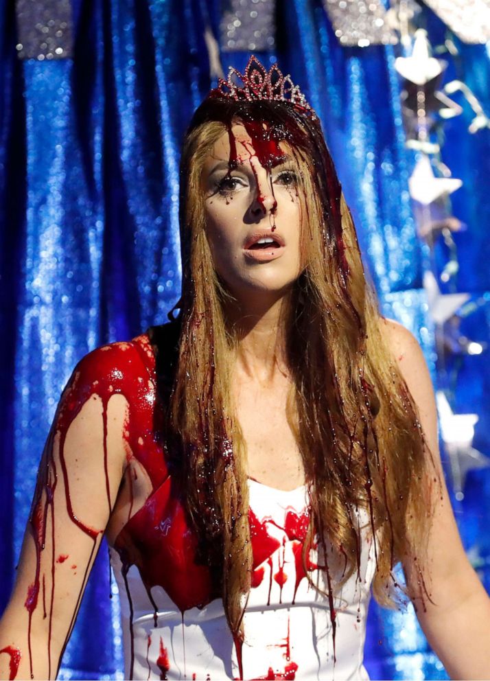 PHOTO: "The View" co-host Abby Huntsman as Carrie from Stephen King's novel on Thursday, Oct. 31, 2019.