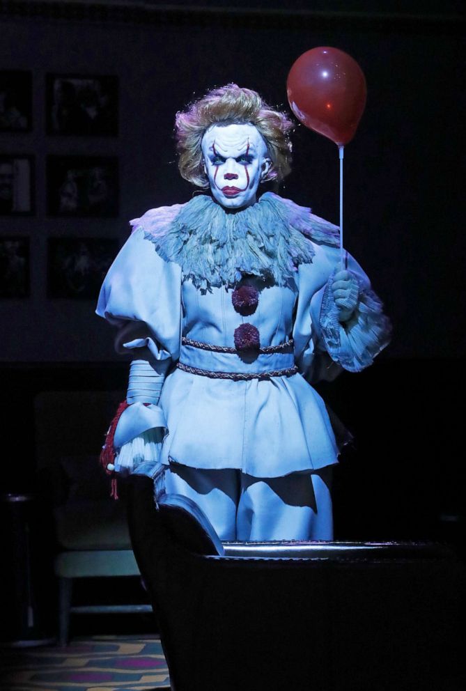 PHOTO: "The View" co-host Sunny Hostin as Pennywise from Stephen King's novel "It" on Thursday, Oct. 31, 2019.