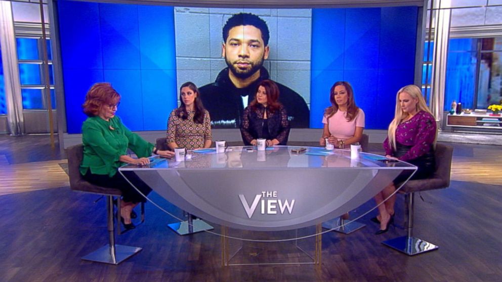 PHOTO: Co-hosts on ABC's "The View" discuss if Jussie Smollett's case has been compromised by the court of public opinion, Feb. 22, 2019.