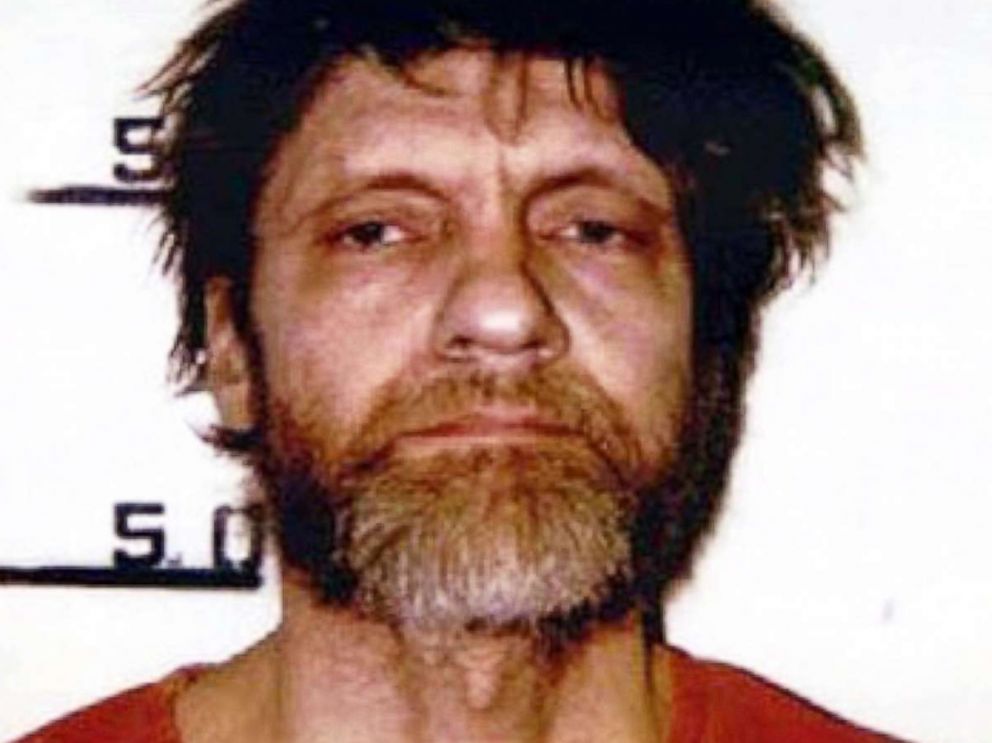 PHOTO: Theodore Kaczynski is pictured his booking photo from April 1996.