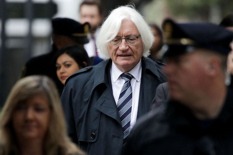 PHOTO: Tom Mesereau, lawyer for actor and comedian Bill Cosby, arrives for the start of jury deliberations in the retrial of Cosby's sexual assault case at the Montgomery County Courthouse in Norristown, Pa., April 25, 2018.