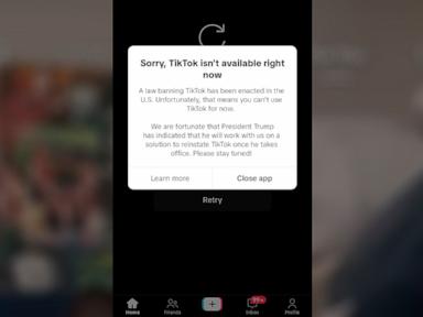 TikTok goes dark for some users ahead of ban