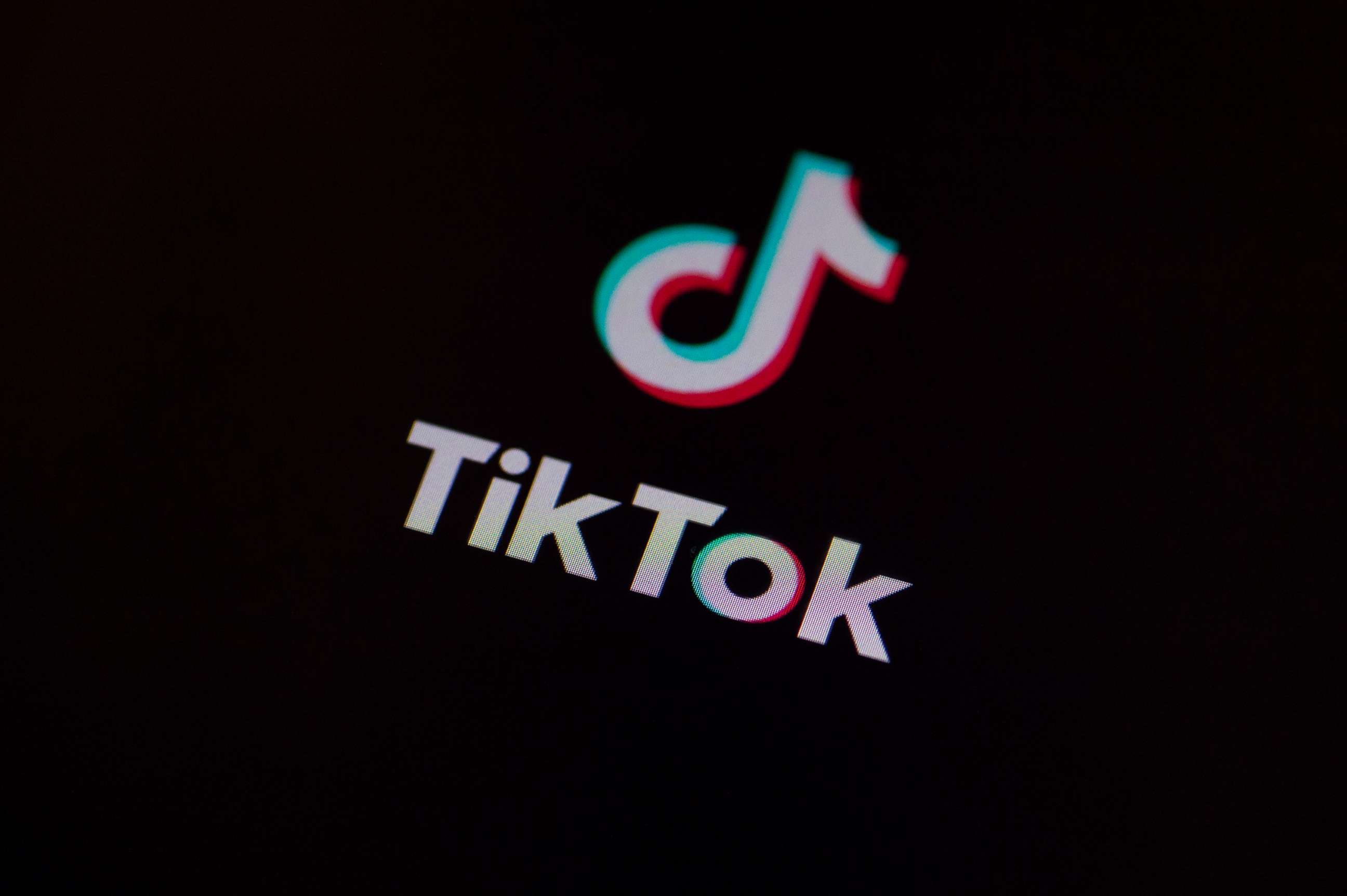 PHOTO: A TikTok logo is seen on a mobile device in Mountain View, Calif., Nov. 2, 2019, as a photo illustration. 