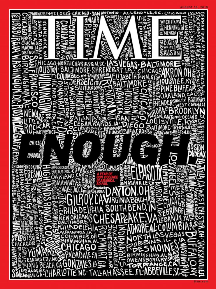 PHOTO: The latest TIME Magazine cover addresses gun violence in America.