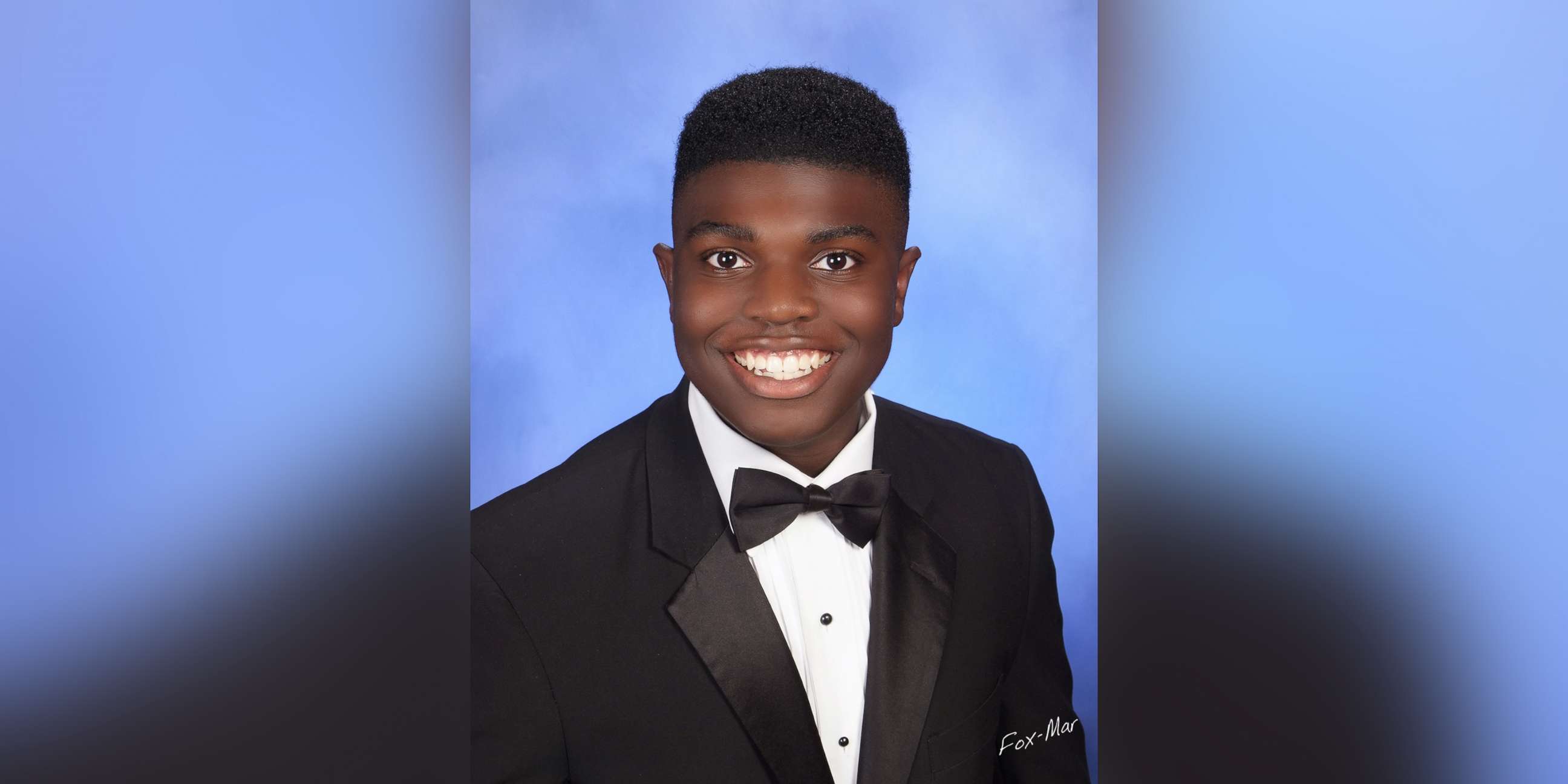 PHOTO: Timi Adelakun, a student at South Broward High School in Florida poses for his senior portrait on Oct. 22, 2019.