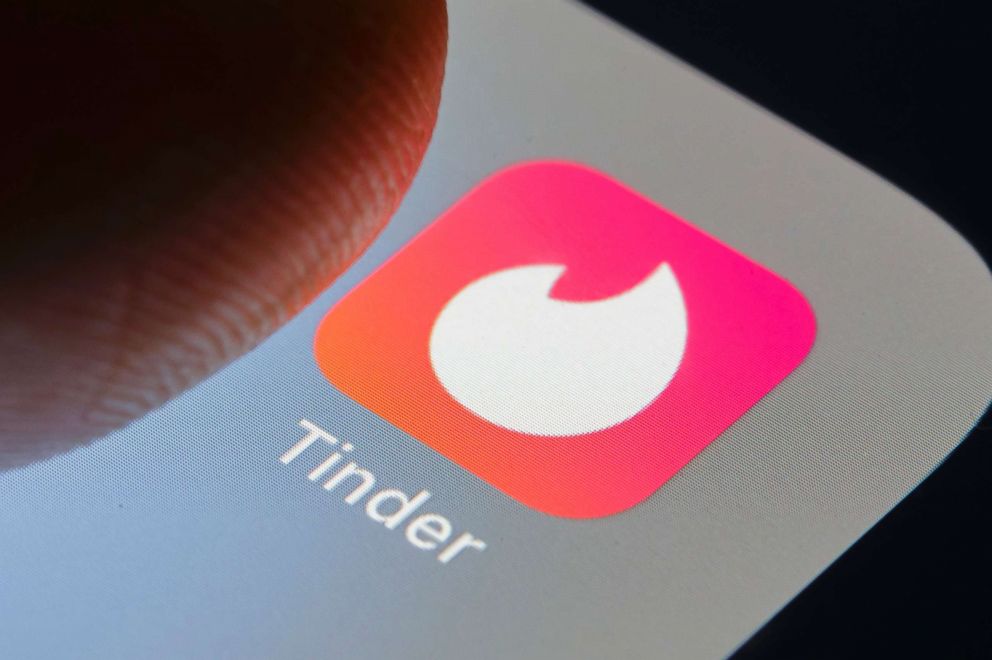 PHOTO: Dating app Tinder is displayed on a smartphone, Feb. 26, 2018 in Berlin, Germany in this photo illustration.