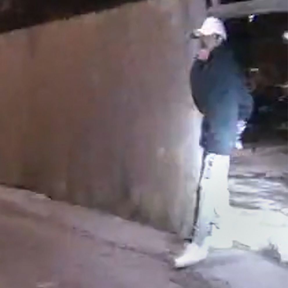 PHOTO: A still image from police body cam footage moments before Adam Toledo, 13, was shot and killed by police during a confrontation after a foot-chase in the early morning hours of March 29, 2021, in Chicago.