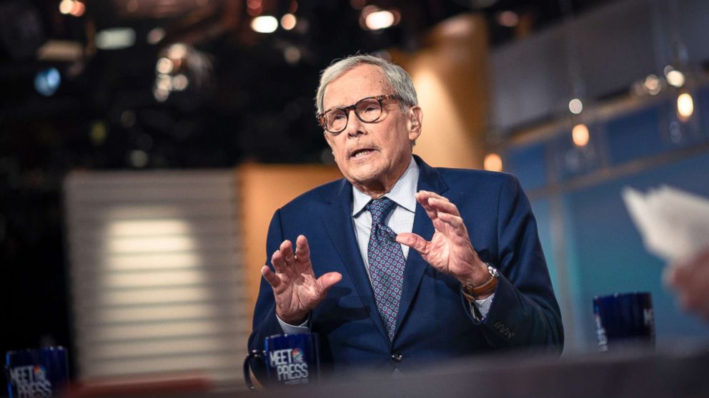 PHOTO: Tom Brokaw, NBC News Special Correspondent, appears on "Meet the Press" in Washington, D.C., March 4, 2018.