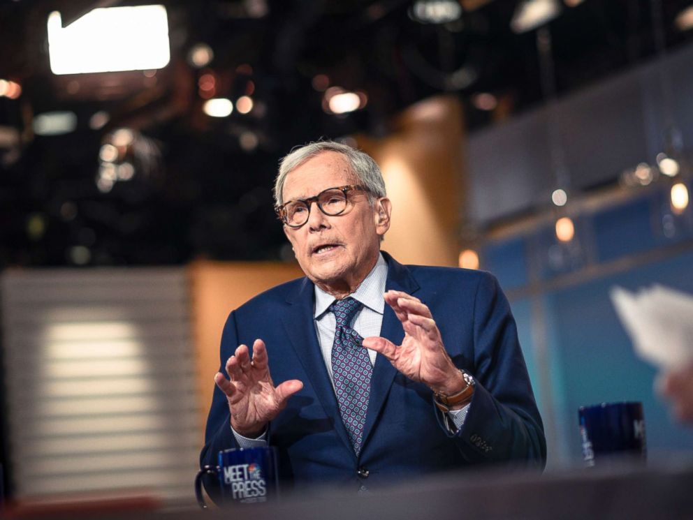 PHOTO: Tom Brokaw, NBC News Special Correspondent, appears on Meet the Press in Washington, D.C., March 4, 2018.