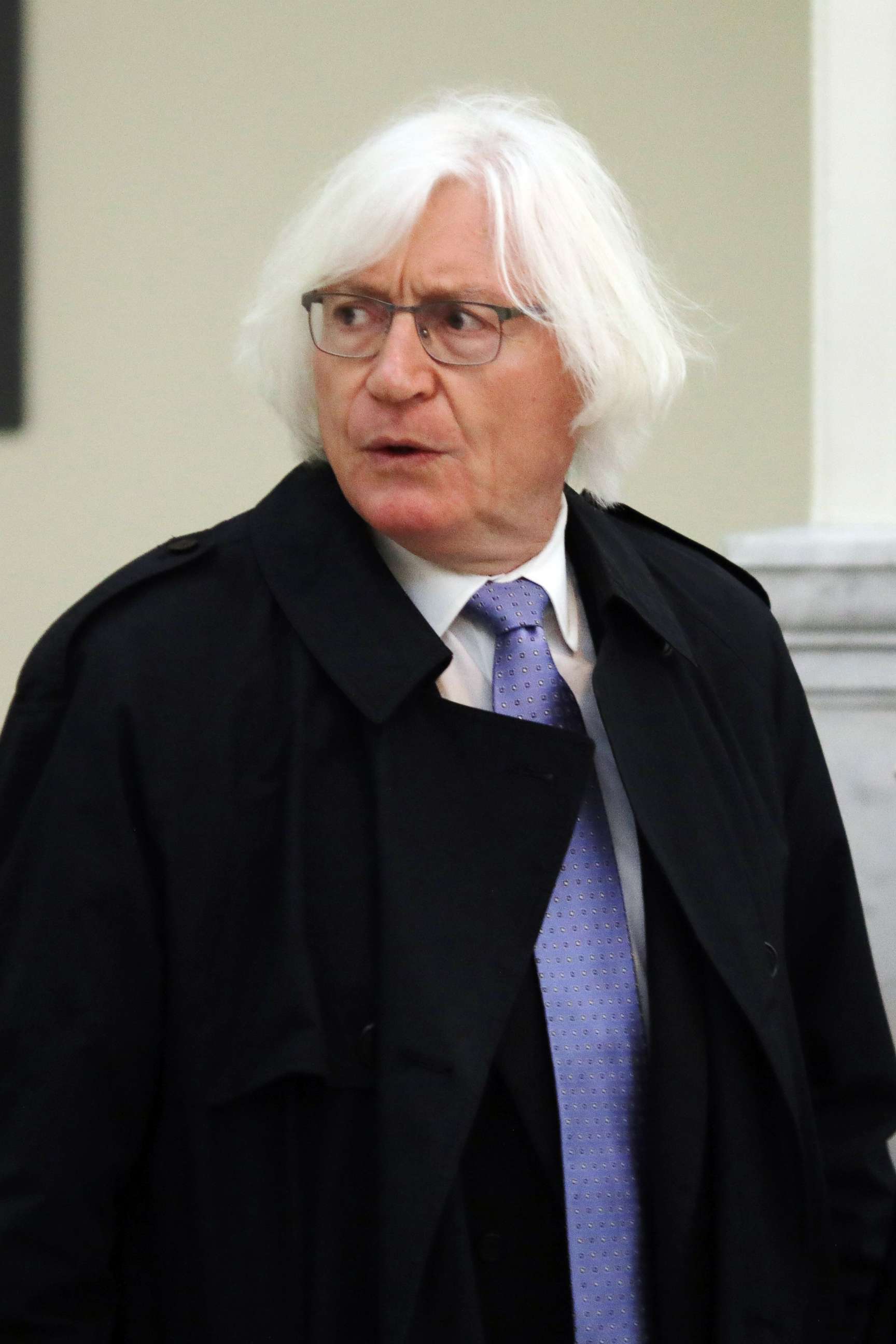 PHOTO: Tom Mesereau, lawyer for actor and comedian Bill Cosby, arrives at the Montgomery County Courthouse in Norristown, Pa., April 16, 2018.