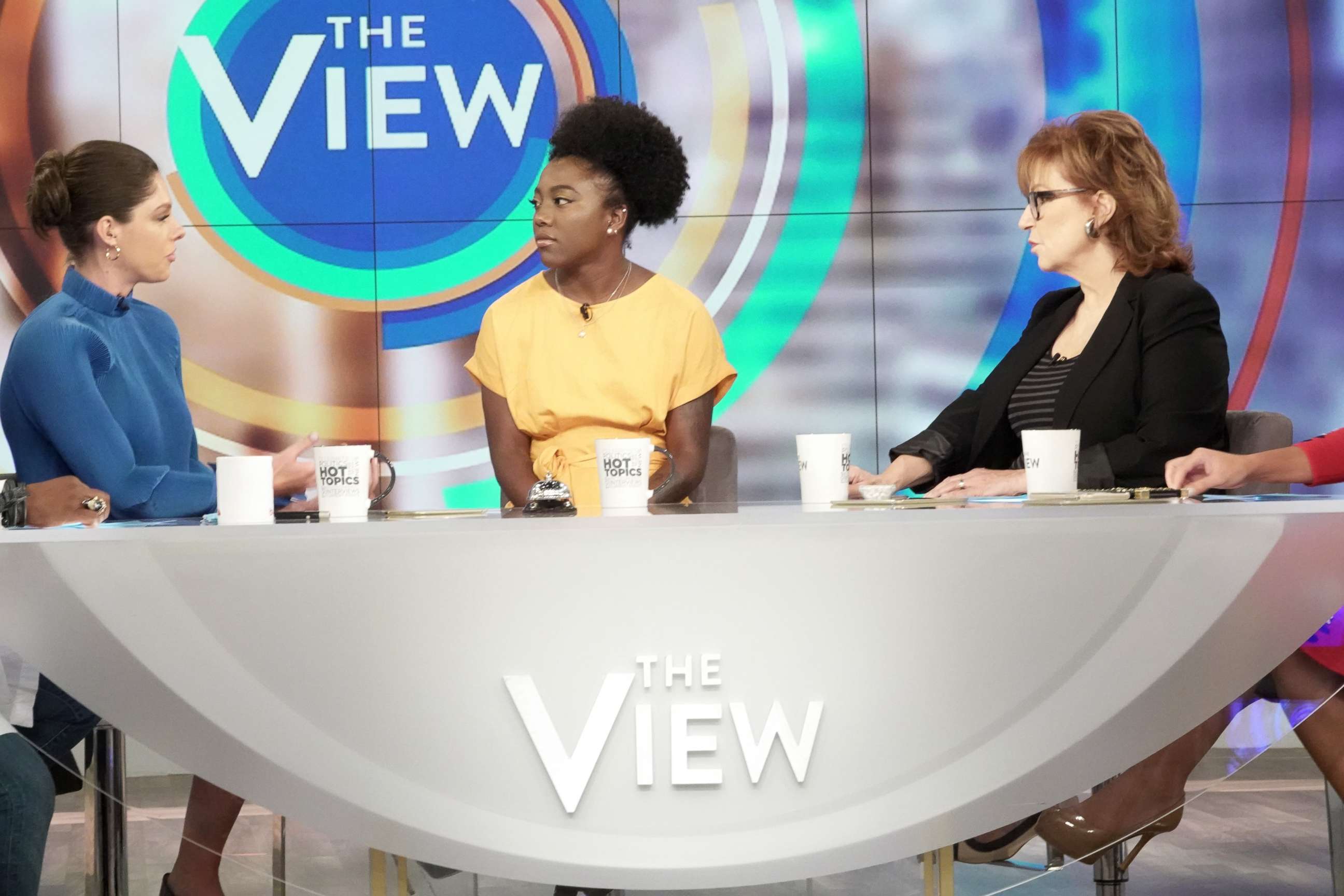 PHOTO: Tommia Dean joined "The View" today to discuss why she believes officials tried to stop the protest.