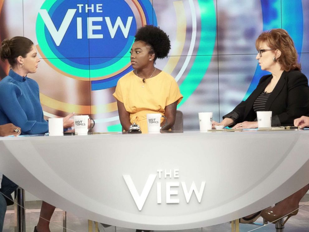 PHOTO: Tommia Dean joined The View today to discuss why she believes officials tried to stop the protest.