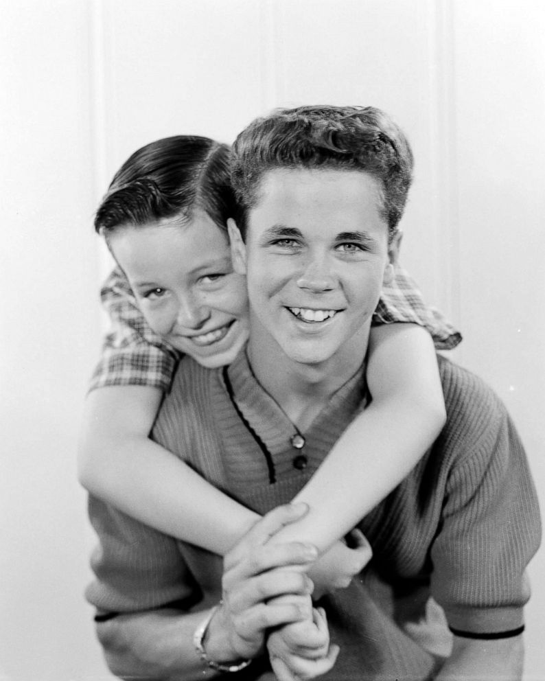 PHOTO: Jerry Mathers and Tony Dow, stars of "Leave It To Beaver."